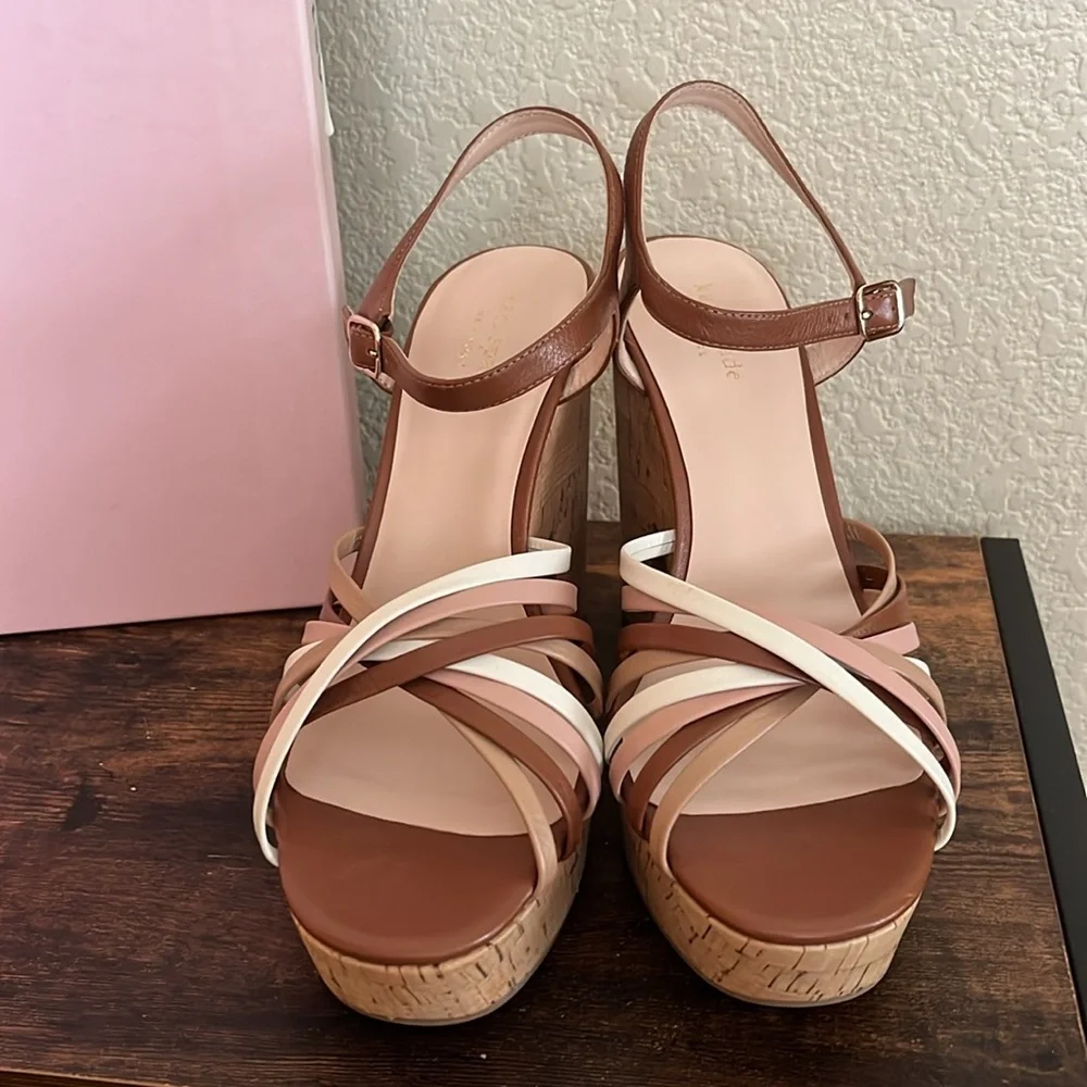 🆕 Kate Spade ♠️ Glow platform Sandals